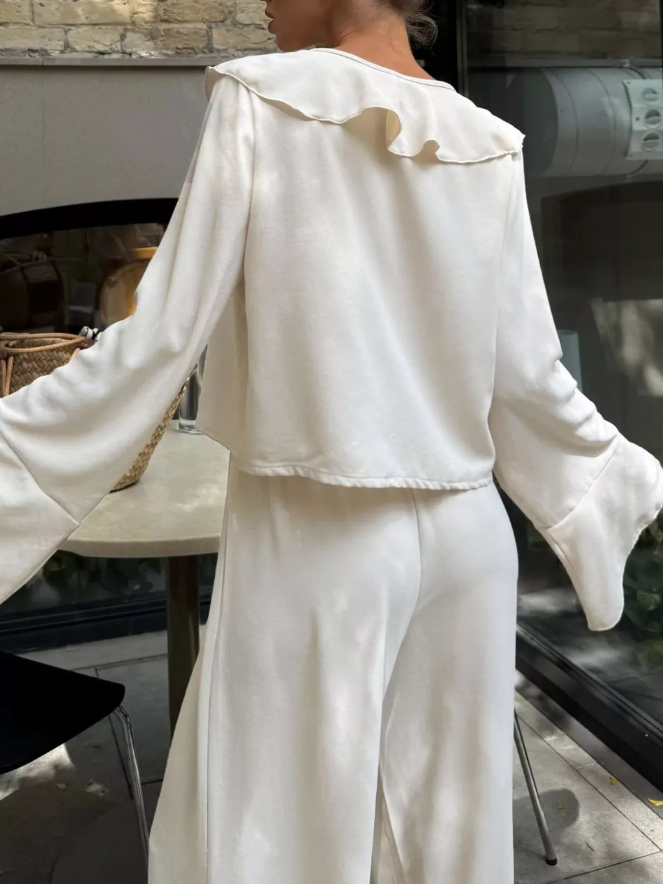 071af071-dbab-4455-8f3b-8ab651521cfd-Max-Origin.jpg Ruffle Trim Tie Front Top and Pants Set - Image 5