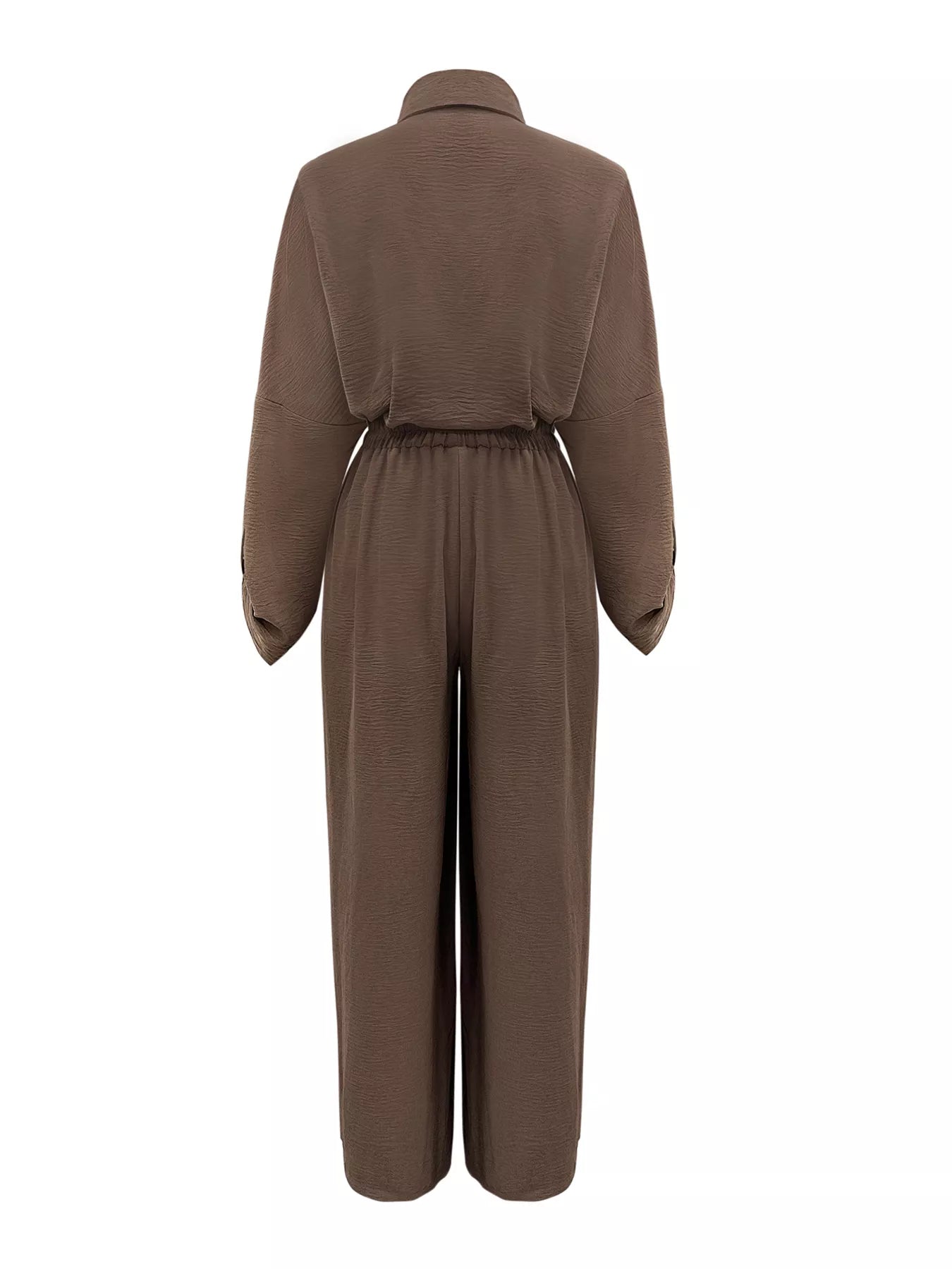 0dc24c27266f49f2ad53552857d26422-Max-Origin.jpg Long Sleeve Shirt and Wide Leg Pants Set - Image 5