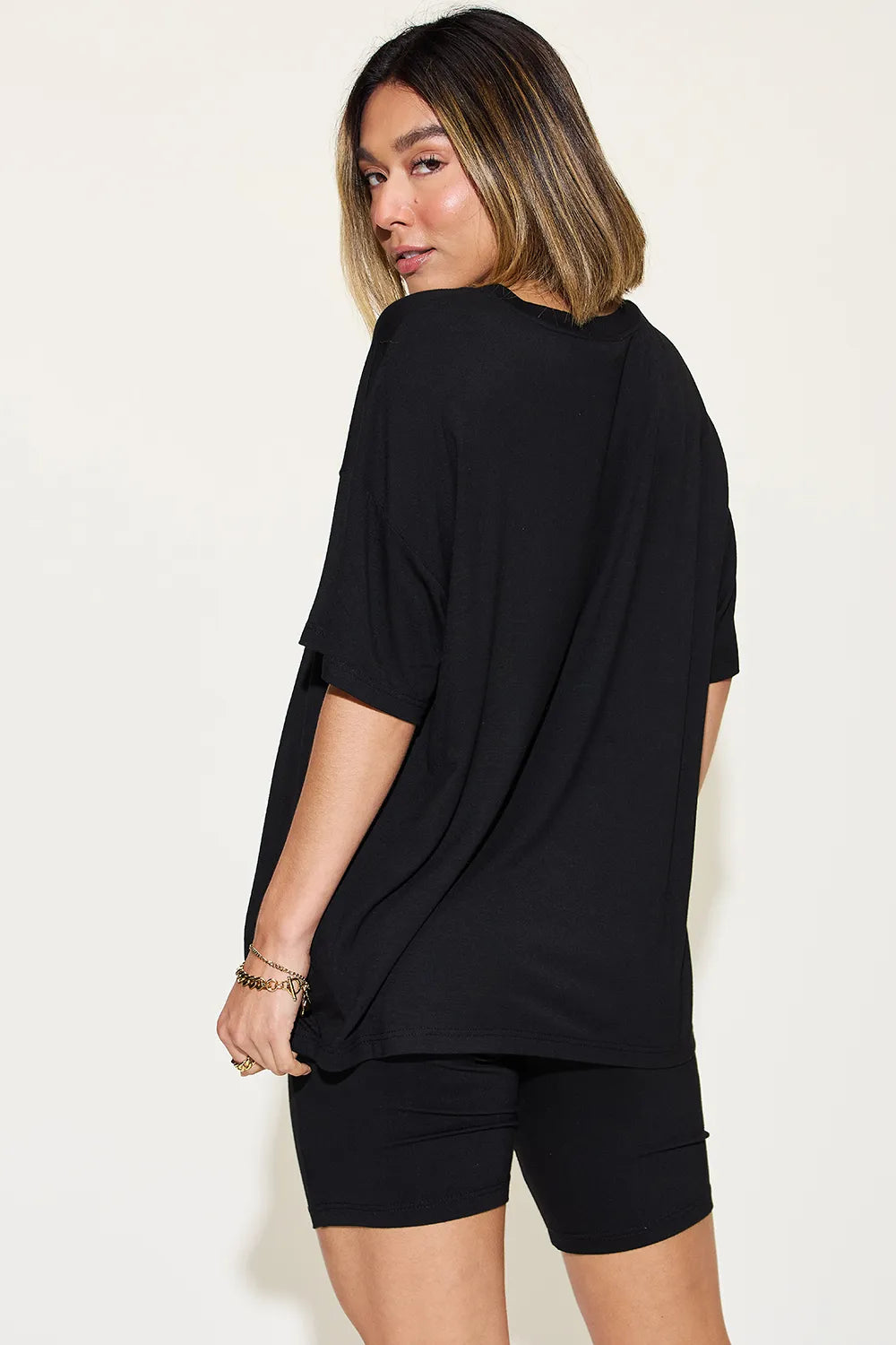 12dd9f59-aead-4b0c-bbe3-a97831036267-Max.jpg Basic Bae Full Size V-Neck Drop Shoulder T-Shirt and Shorts Set - Image 26