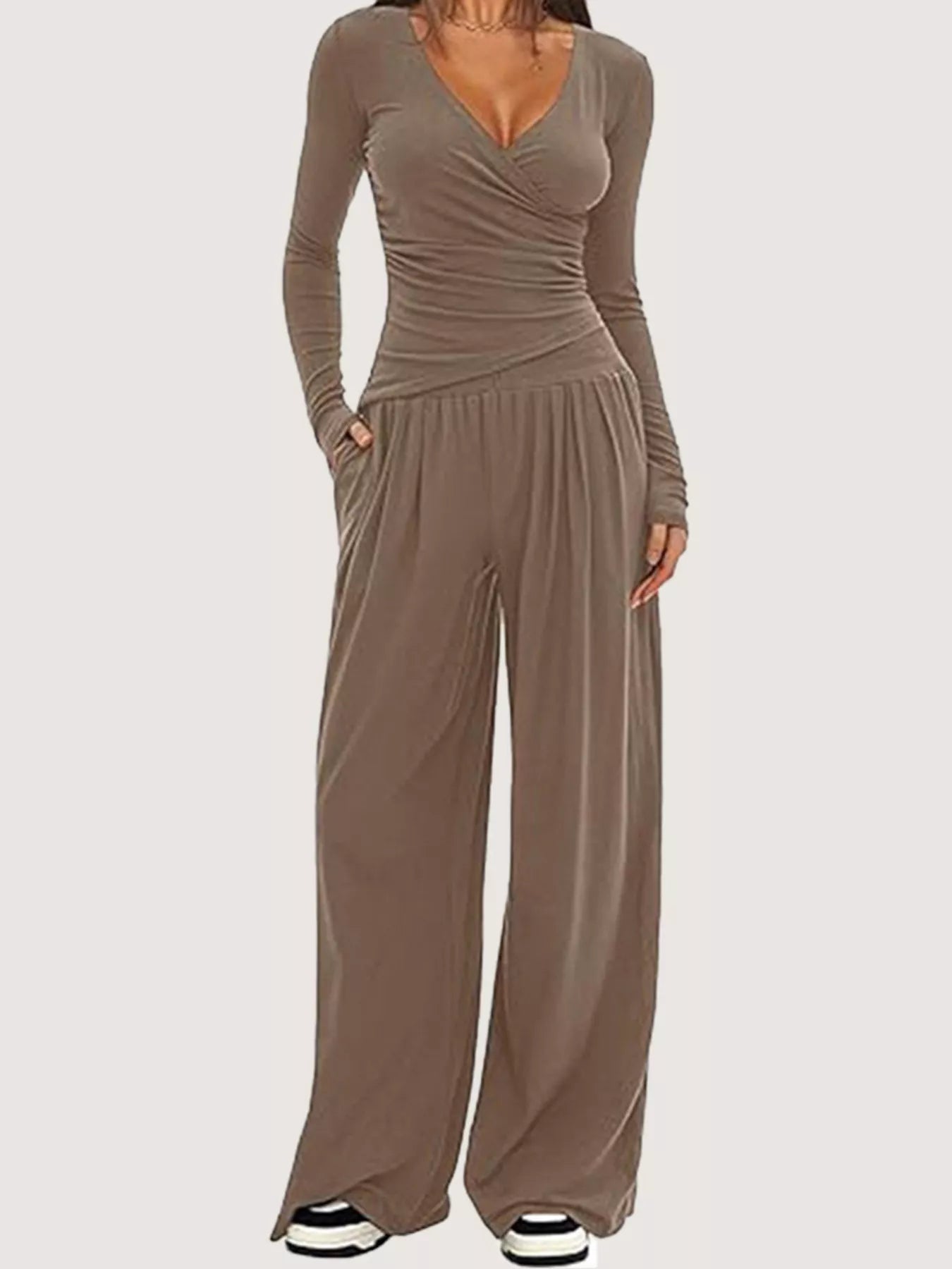 3a4f6a1c5d804d0db9086706172c034b-Max-Origin.jpg Casual Long Sleeve Top and Wide Leg Pants Set