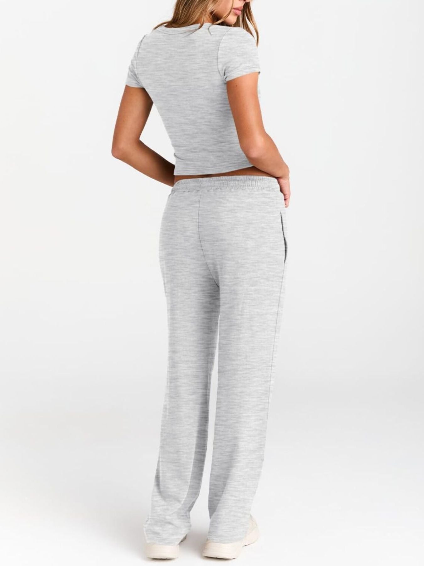 45521b75-c77d-4576-a55d-7b3de41dfbb4-Max.jpg Round Neck Short Sleeve Tee and Pants Set - Image 4