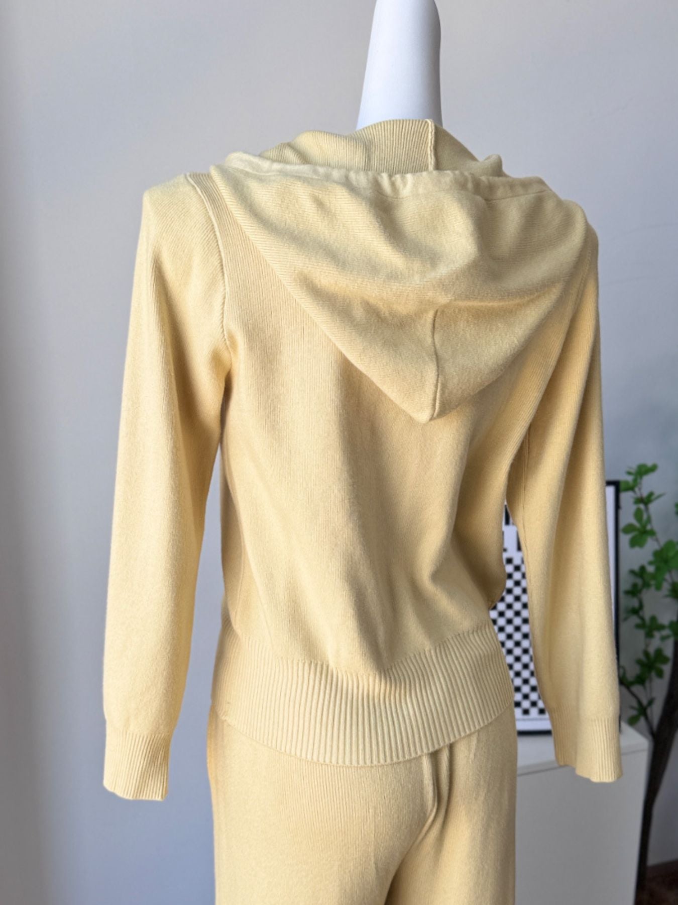 53b6daff-9eda-44bb-903e-87b05bc15246-Max.jpg Zip Up Cardigan and Drawstring Wide Leg Pants Knit Set - Image 28
