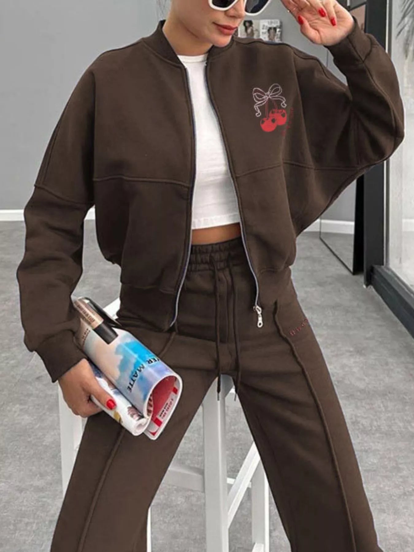 56dc24d9-813b-4485-917d-4cfff32f6bc0-Max-Origin.jpg Zip Up Dropped Shoulder Outerwear and Pants Set - Image 21