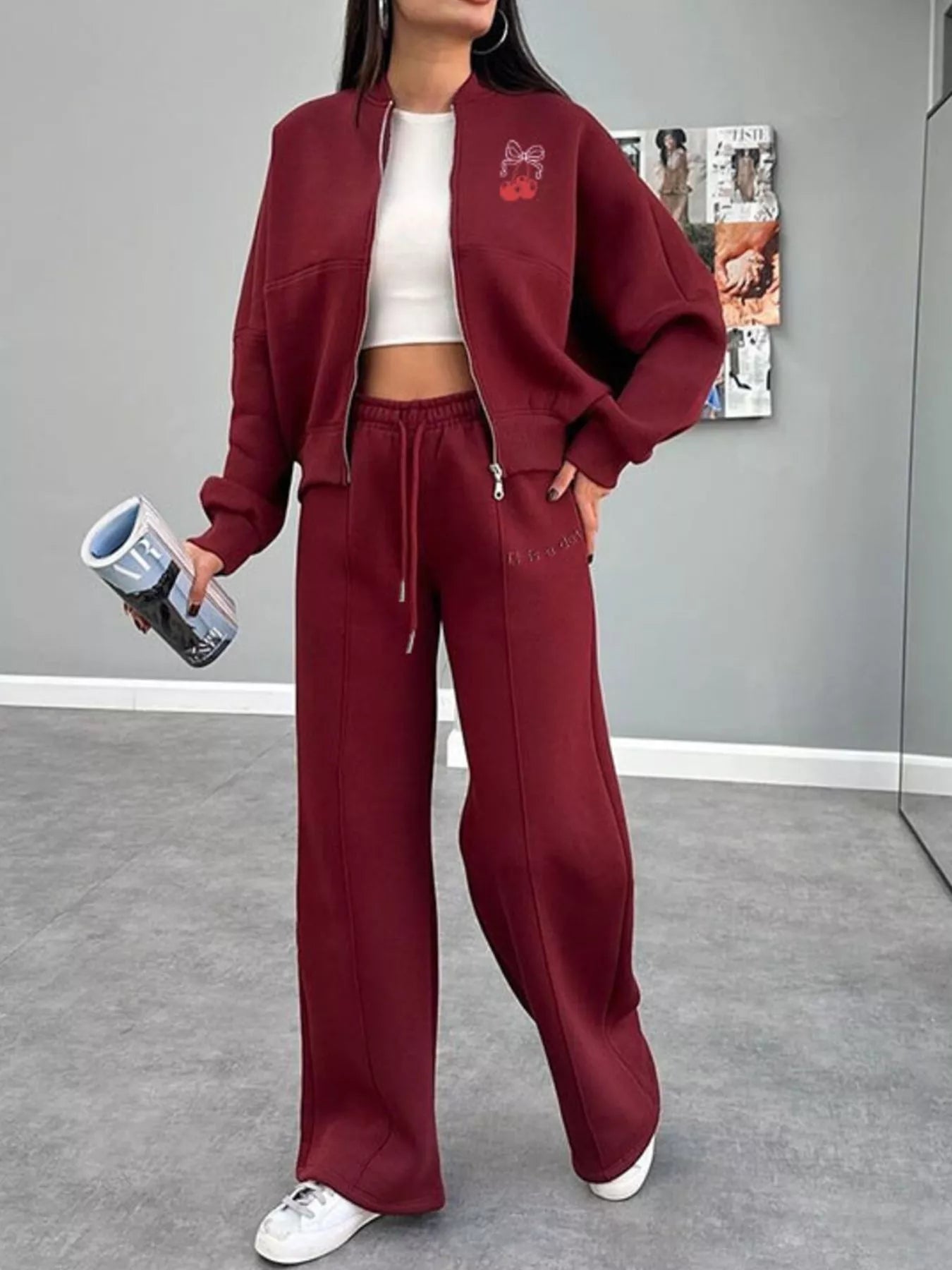 7519547e-e765-4a7a-a0dc-24d34499d212-Max-Origin.jpg Zip Up Dropped Shoulder Outerwear and Pants Set - Image 8