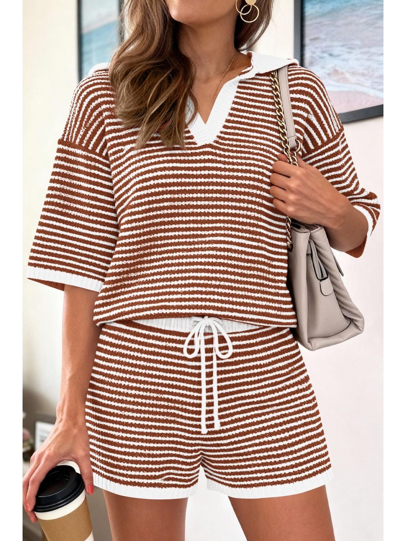 836c9521-fe05-4033-a474-cf407bca07af-Max.jpg Striped Knit Polo Shirt & Shorts Set - Image 12