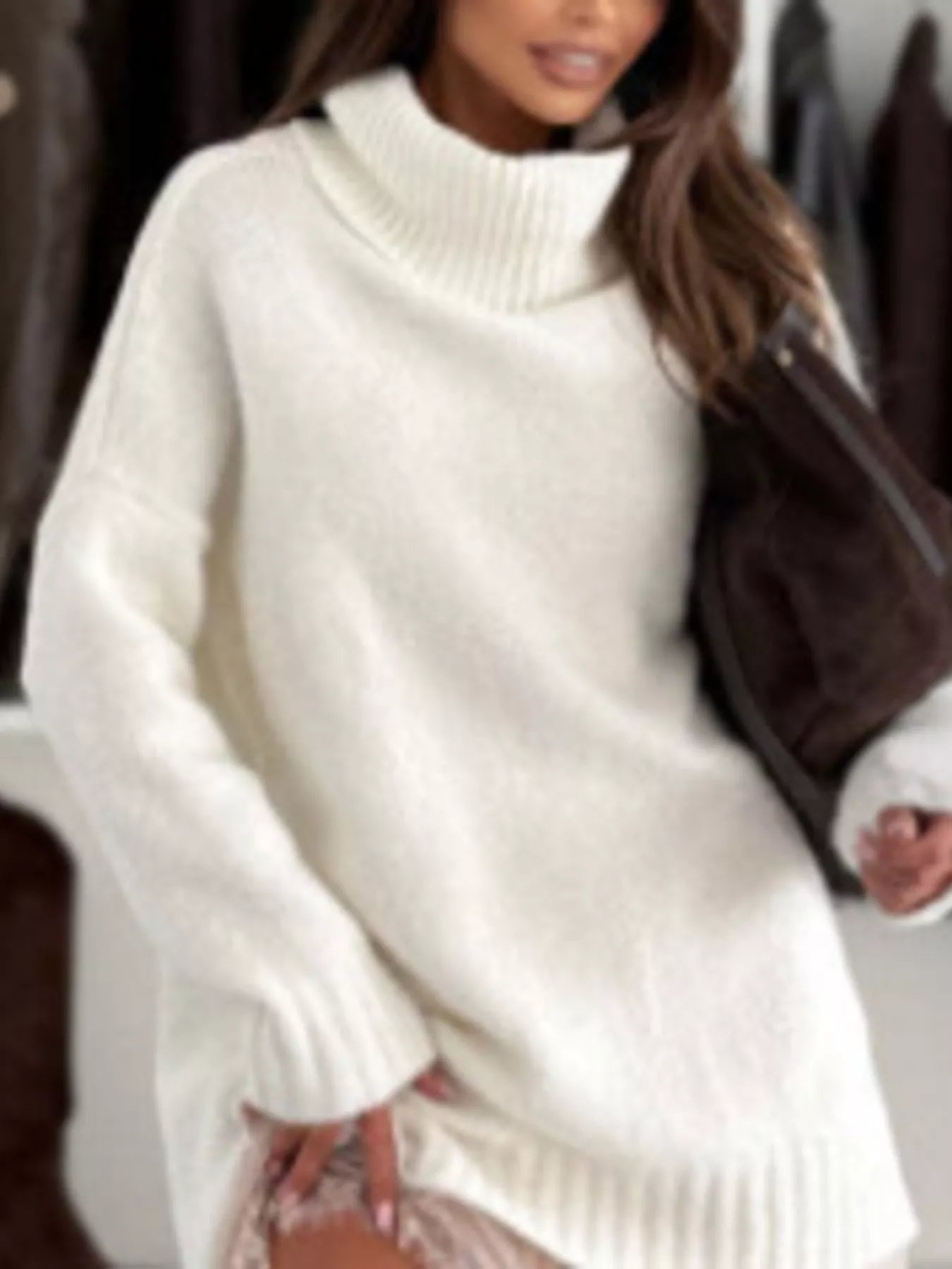 aa7ea7e782814835ab270f7a99867bac-Max-Origin.jpg Full Size Lace Detail Cami Dress and Turtleneck Oversized Sweater Set Plus Size - Image 8