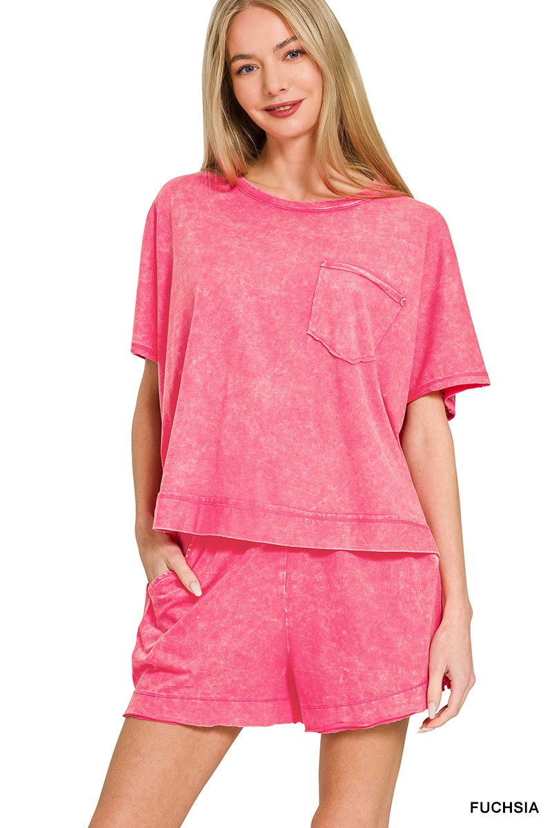 bea7403d2e084ecf8ae604fbb7a54edd-Max.jpg Zenana Acid Washed Oversized Top & Shorts Set