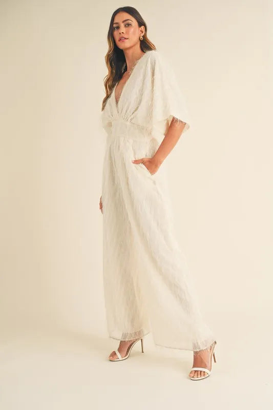 c12c5db473a04f2bbda06b97e50e4b9f-Max-Origin.jpg MABLE Fluffy Deep V Neck Wide Leg Jumpsuit - Image 5