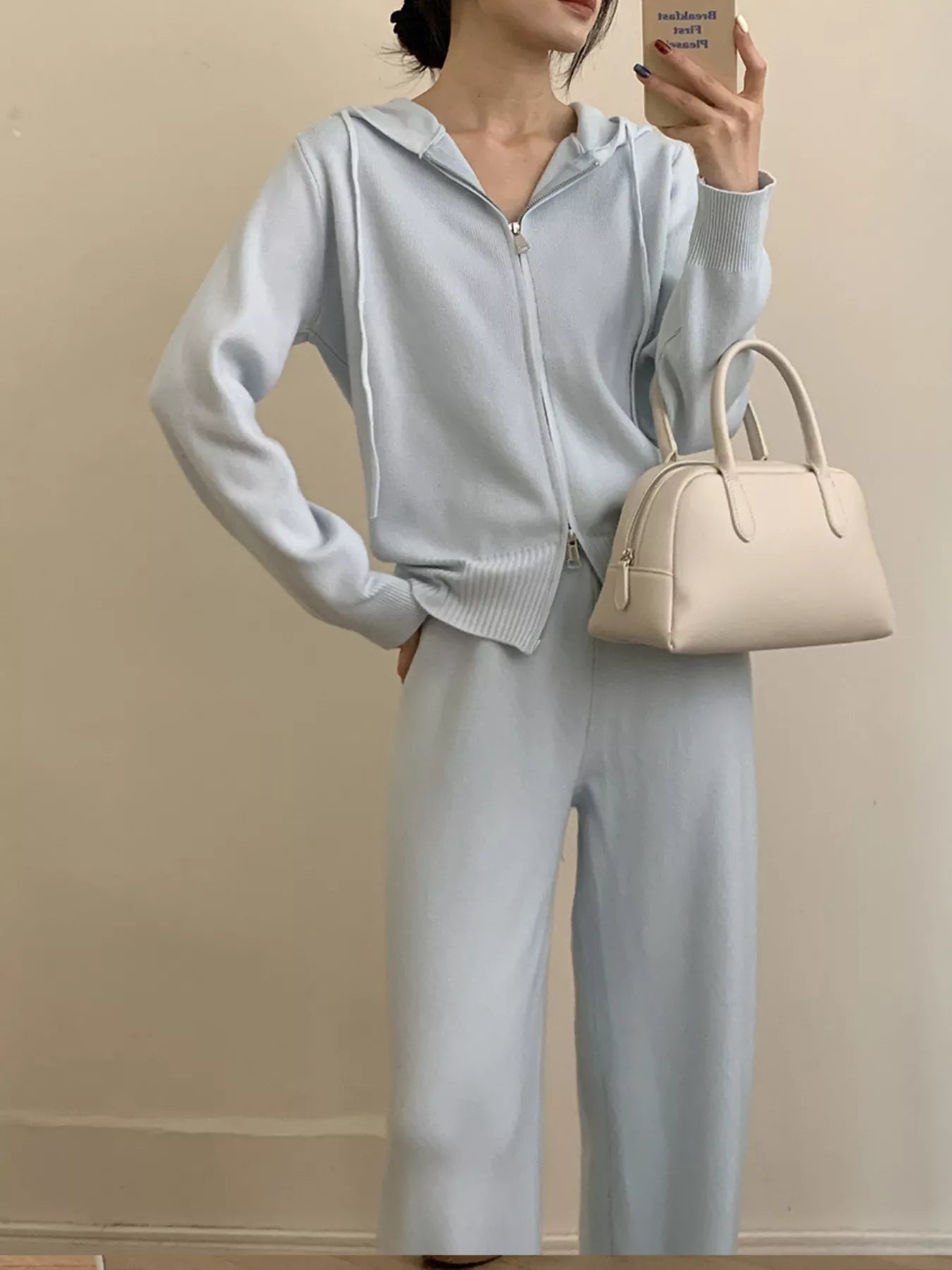 c436b1c040ac4ebab178d1270621310d-Max-Origin.jpg Zip Up Cardigan and Drawstring Wide Leg Pants Knit Set - Image 19