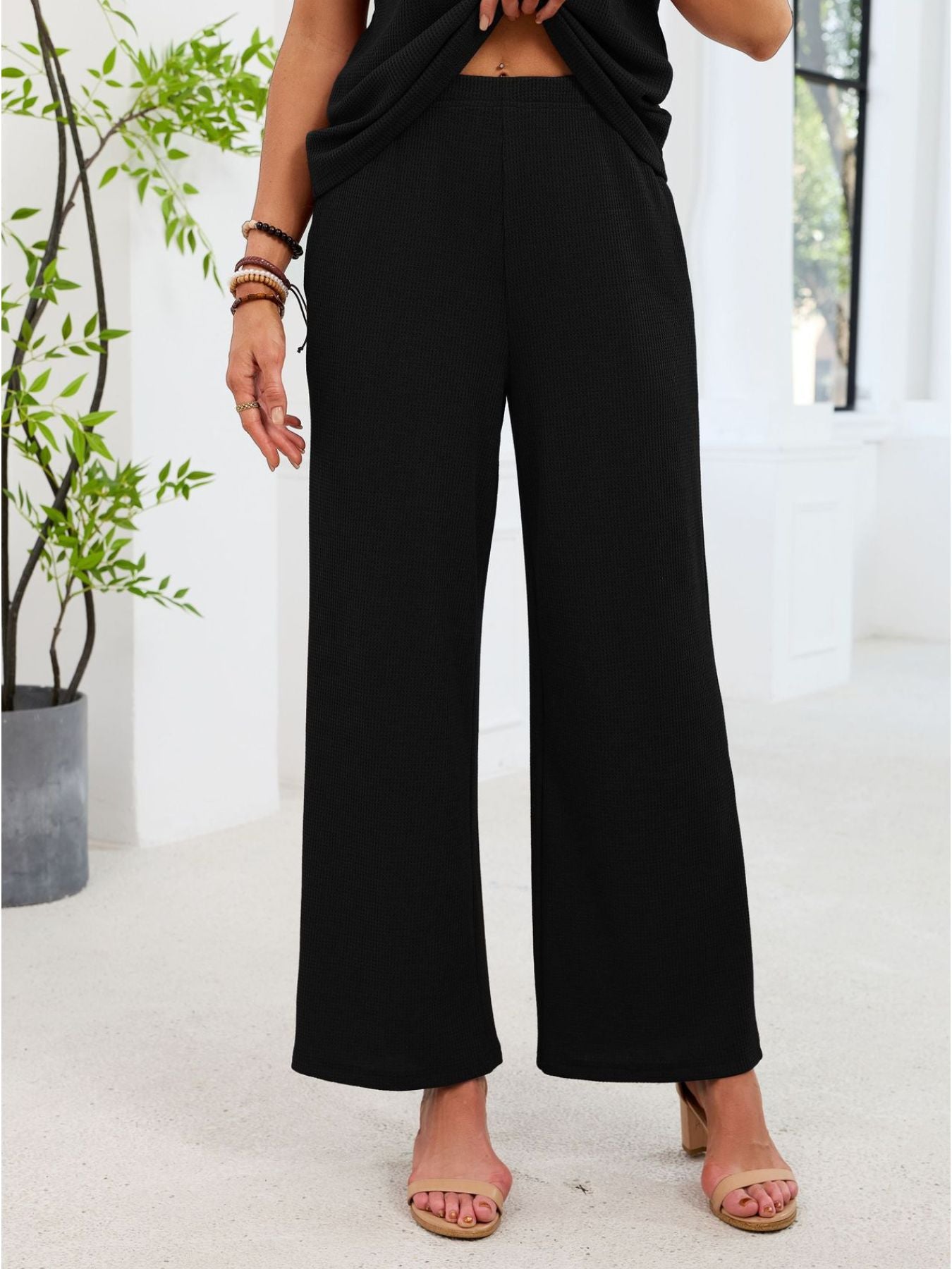 c73d0b1a-3952-4657-9f5d-a1c3bafccdb7-Max.jpg Lace Detail Short Sleeve Top and Pants Set - Image 21