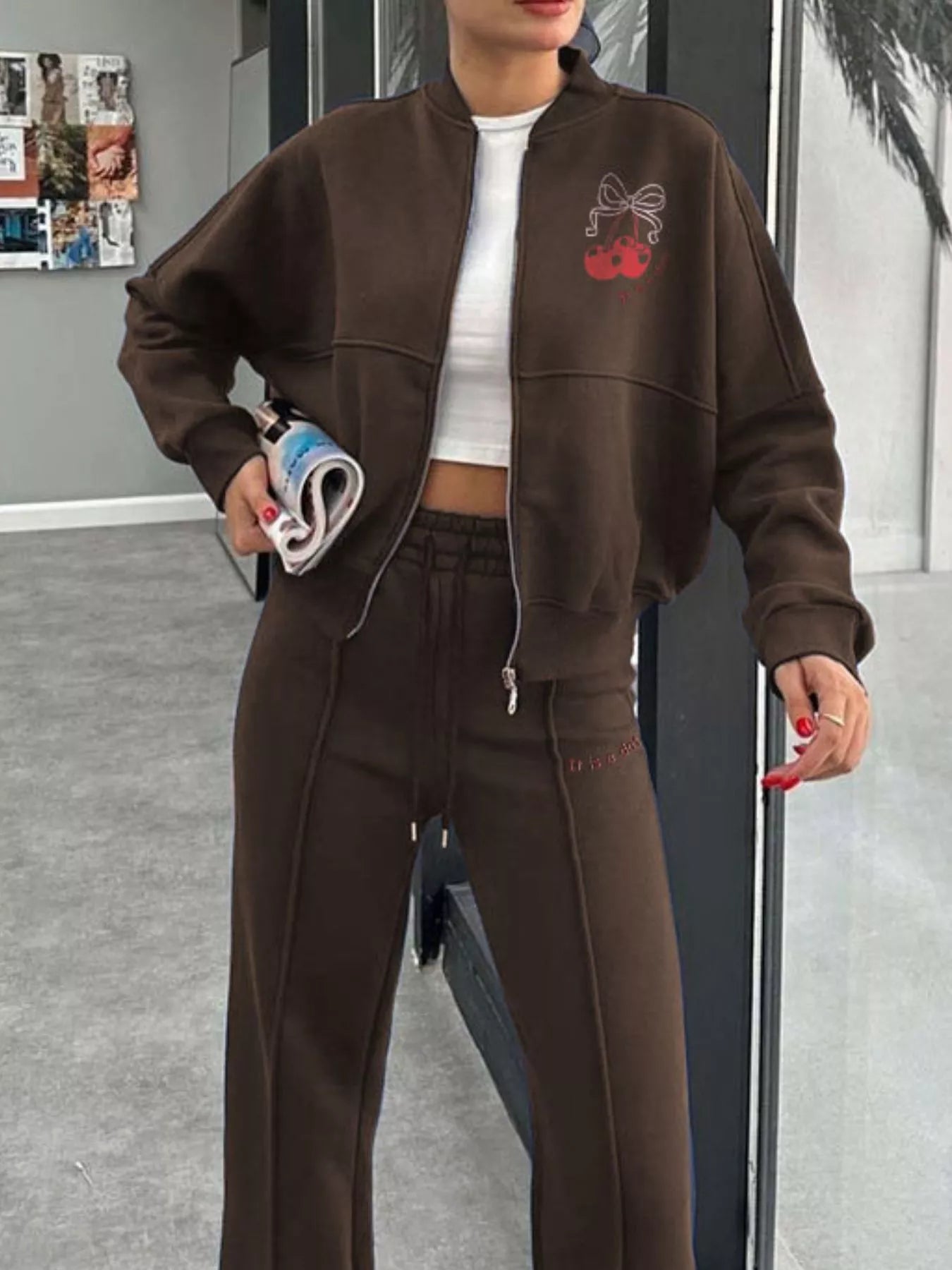 ca4268d1-9441-45dc-9c23-0d8742e9da4a-Max-Origin.jpg Zip Up Dropped Shoulder Outerwear and Pants Set - Image 20