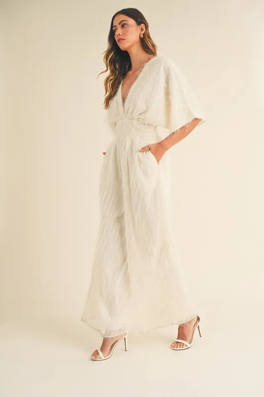 ce00465e14c94a5498fde4b827fe8280-Max-Origin.jpg MABLE Fluffy Deep V Neck Wide Leg Jumpsuit