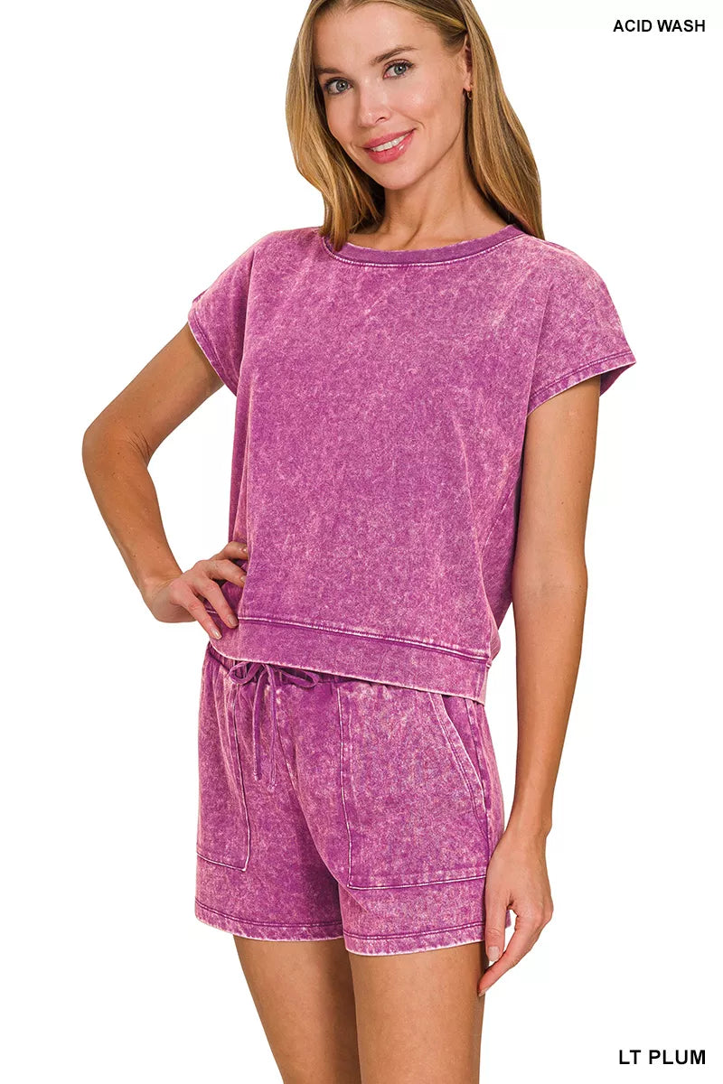 d22e6ee8-3751-4306-a922-337b833f42dd-Max-Origin.jpg Zenana Premium Cotton Washed Sleeveless Top & Shorts Set - Image 2