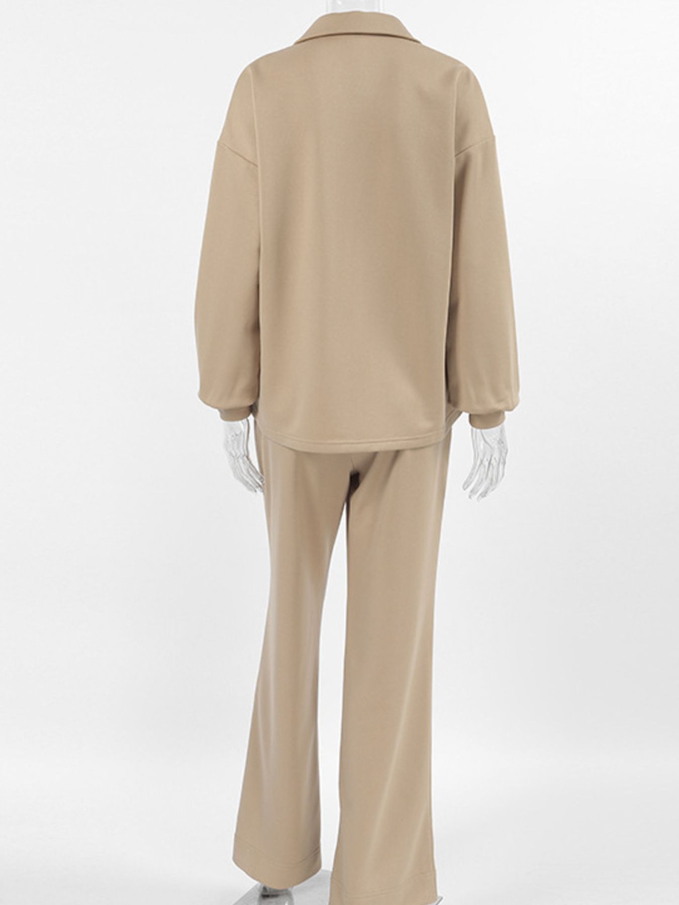 da891662-9242-4329-aa69-de475b8984d1-Max.jpg Quarter Zip Long Sleeve Top and Pants Set - Image 10