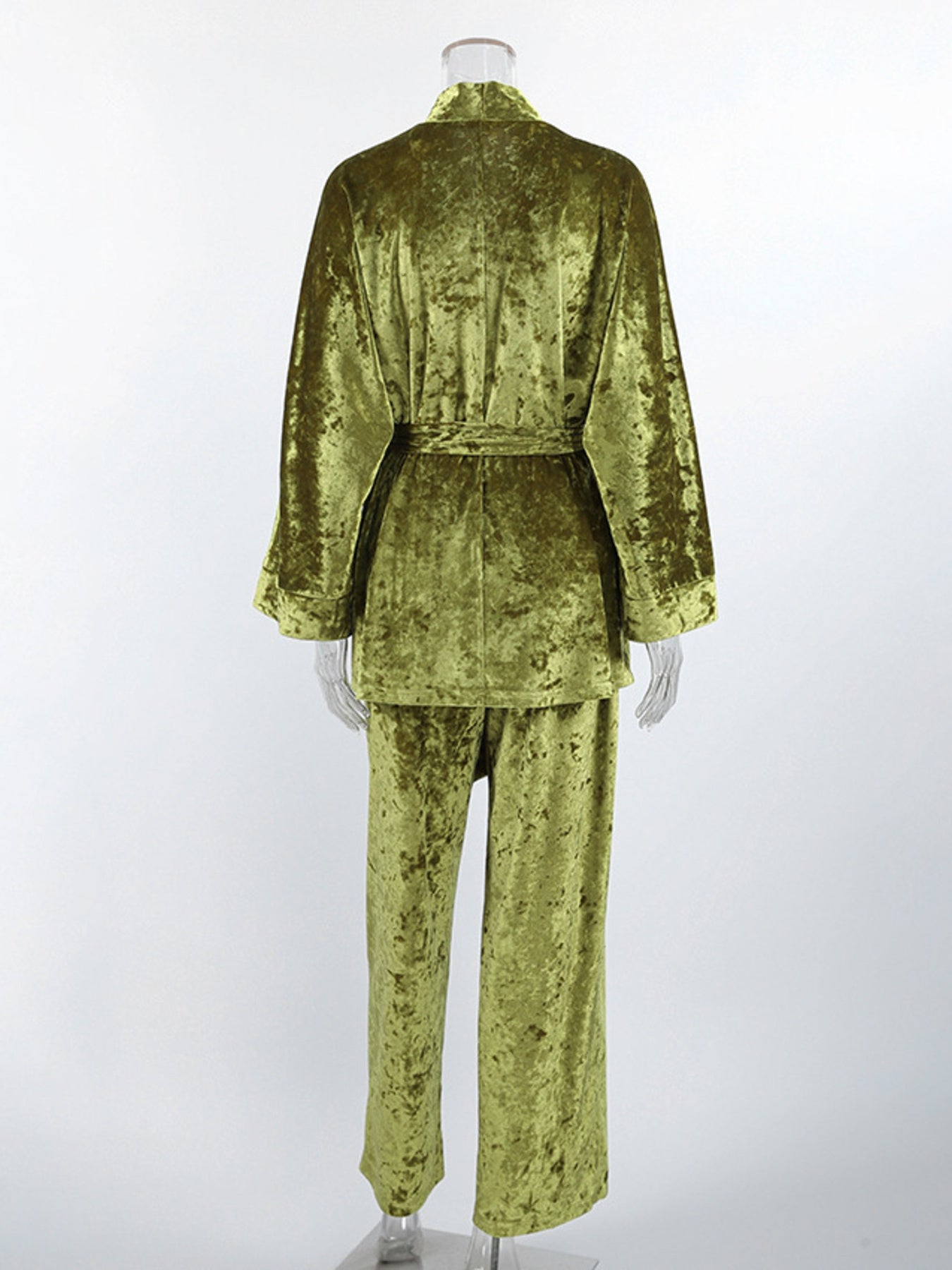 e59dc9b03a4948f3865e07b2bce37b5e-Max.jpg Velvet Tie Waist Top and Pants Set - Image 8