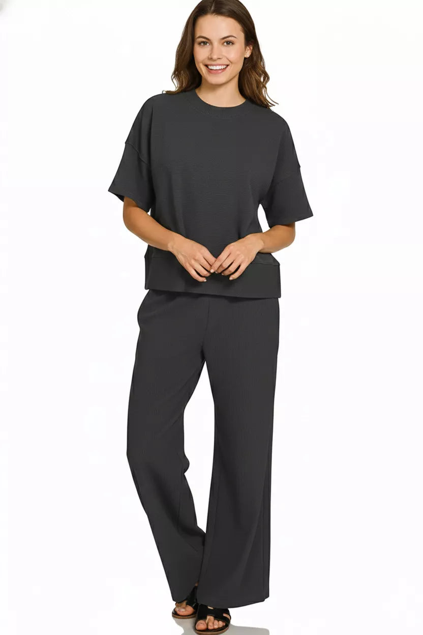 f27e5536-66a7-4a84-b131-71a6915b6354-Max-Origin.jpg Zenana Ribbed Round Neck Tee & Pants Set - Image 3