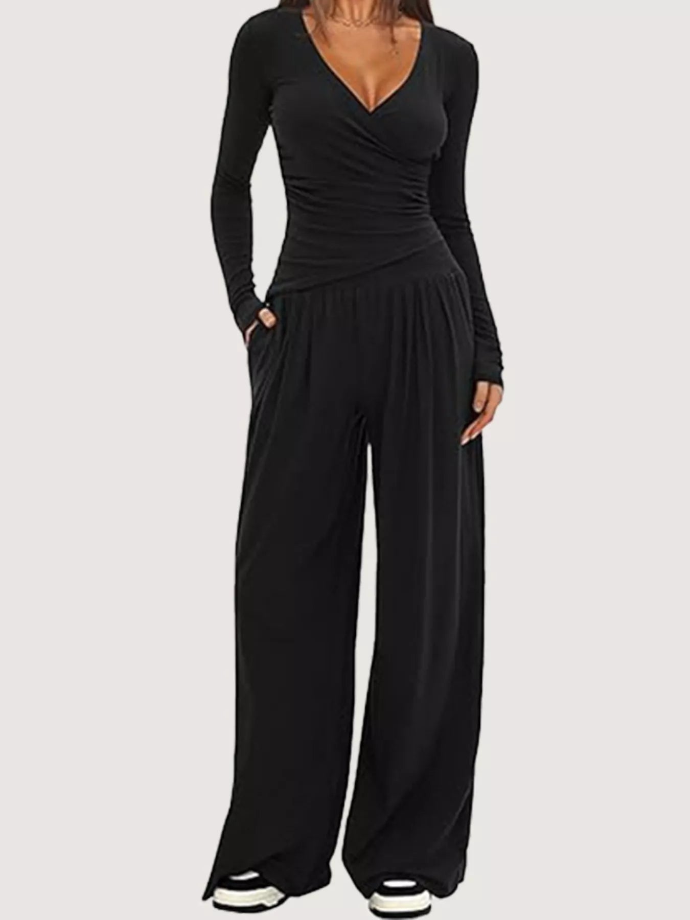 f81373fa86b944be8e83c2ba79a005c6-Max-Origin.jpg Casual Long Sleeve Top and Wide Leg Pants Set - Image 12