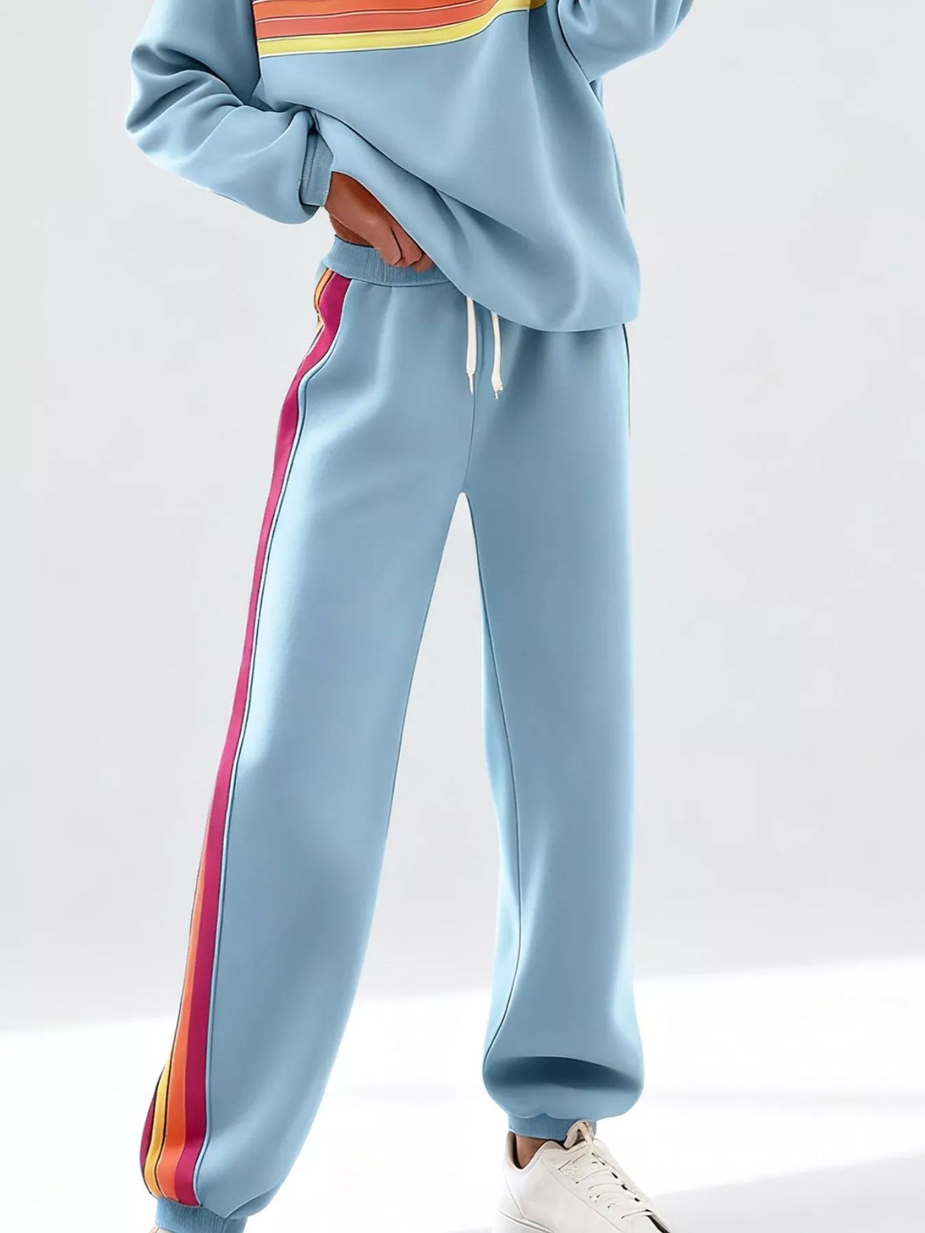 fffb3dfe-409e-4842-bbe4-2b147f30c5bc-Max-Origin.jpg Striped Round Neck Sweatshirt and Pants Set - Image 9